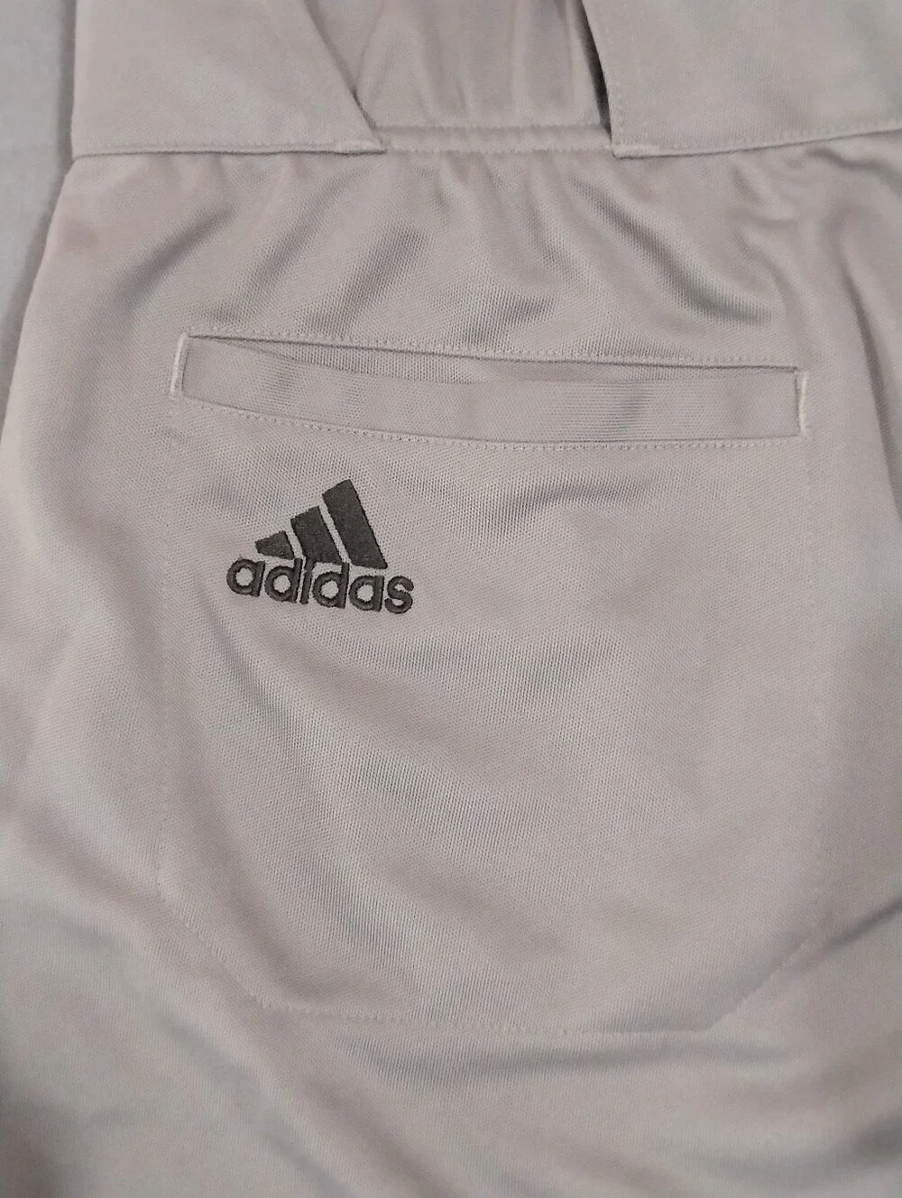 Adidas Mens Icon Pro Knee Length Baseball Pants Size Large GQ9219 Grey Aeroready
